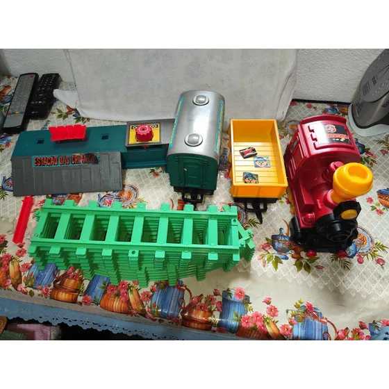 Big Trem Estrela Anos 80 90 Colecionador