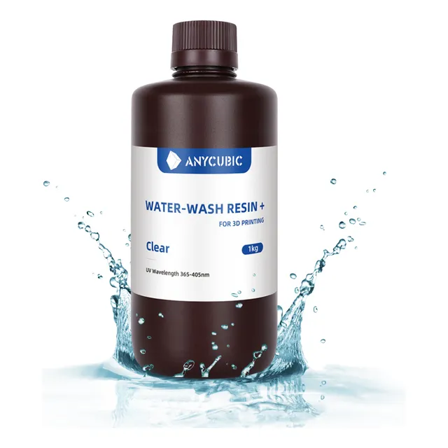 Resina Lavable Anycubic Impresora 3d Pack X20 Kg Clear