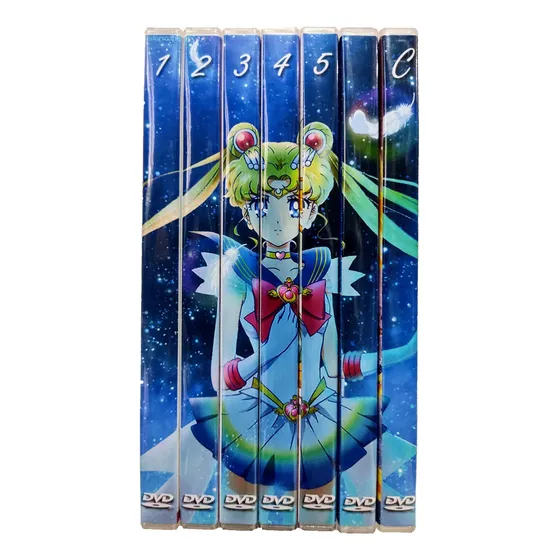 Sailor Moon Serie Completa + Crystal + Extras Latino Dvd
