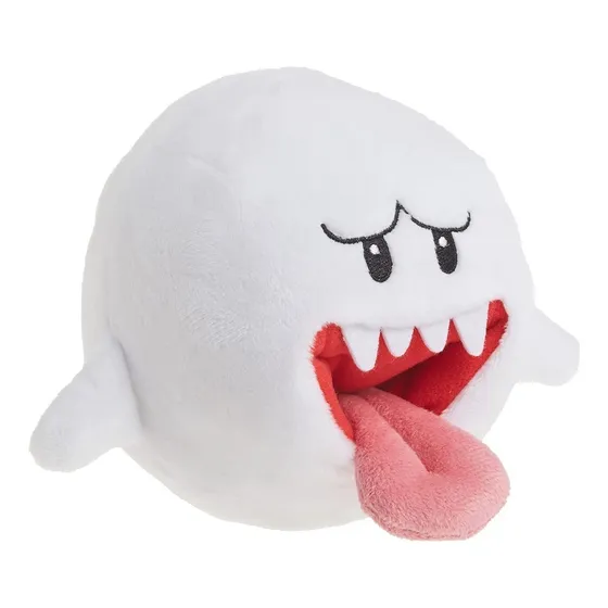 Peluche Fantasma Mario Boo Coleccionable 17 Cm Con Licencia