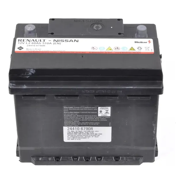 Batería Nissan 12v L2 60ah 510a Tiida C11 Sc11 Original
