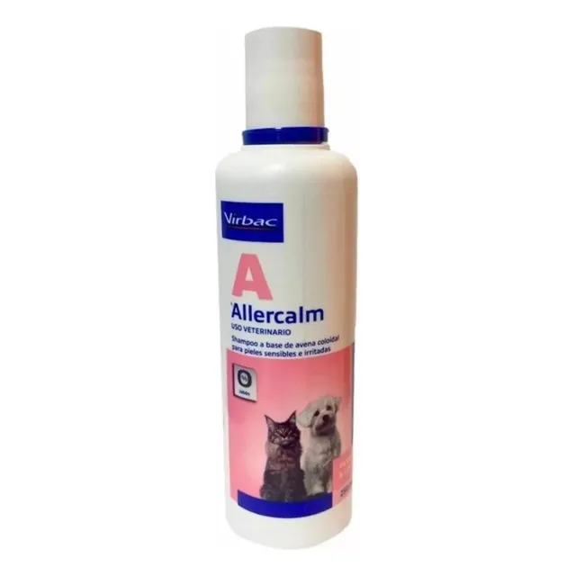 Virbac Allercalm shampoo avena frasco X 250 Ml