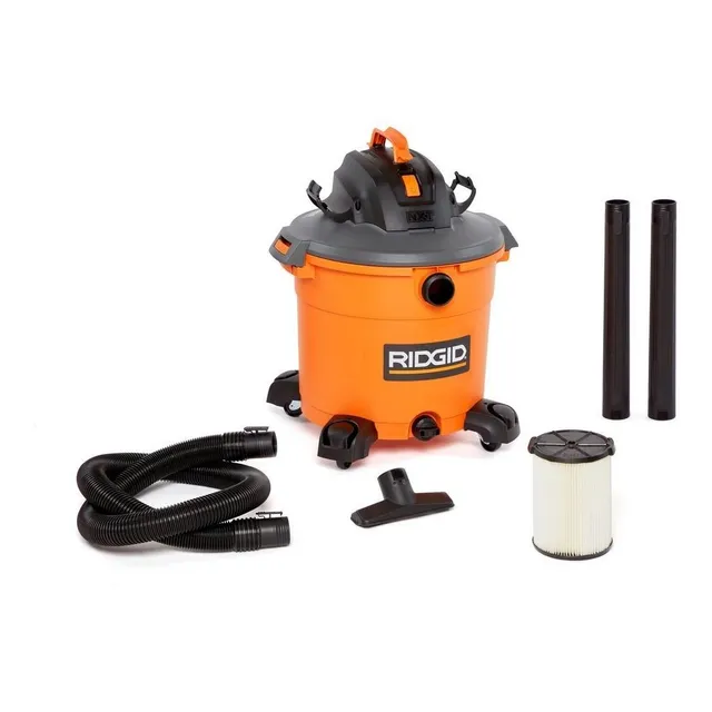 Aspiradora Ridgid Hd1640 16 Galones (60l) 5hp Seco/mojado