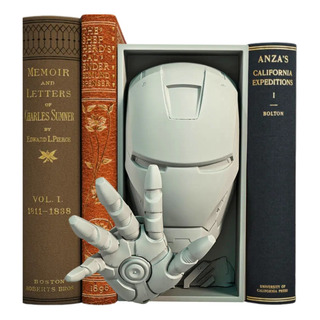 Decoracion Marvel Iron Man Sujeta Libros Tony Stark Decoracion Marvel Iron Man Sujeta Libros Tony Stark