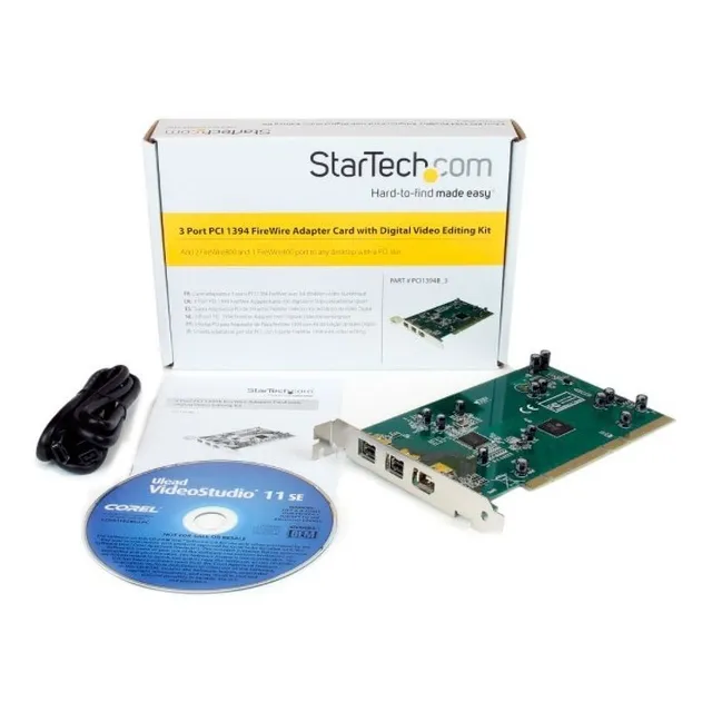 Startech Tarjerta Pci Firewire 3 Port 2b 1a Pci 1394b