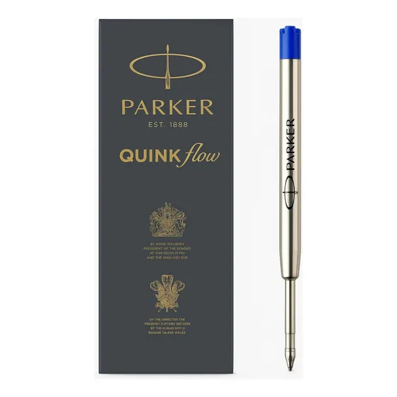 Repuesto Carga Bolígrafo Parker Original Azul