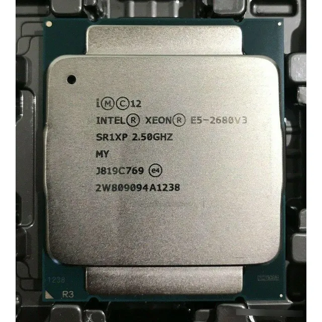 Procesador Intel Xeon Servidor E5-2680 V3 12 Core Cache 30mb