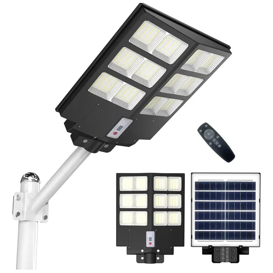 Luz Led Solar Calle 600 W Ip66 Impermeable Atardecer Al Aire