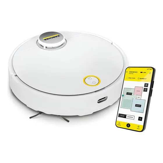 Aspiradora robot Kärcher RCV 3 blanca 220V
