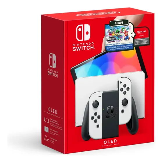 Nintendo Switch OLED + Super Mario Bros. Wonder