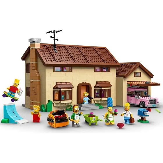 Figura De La Casa De Los Simpsons (lego, 71006)