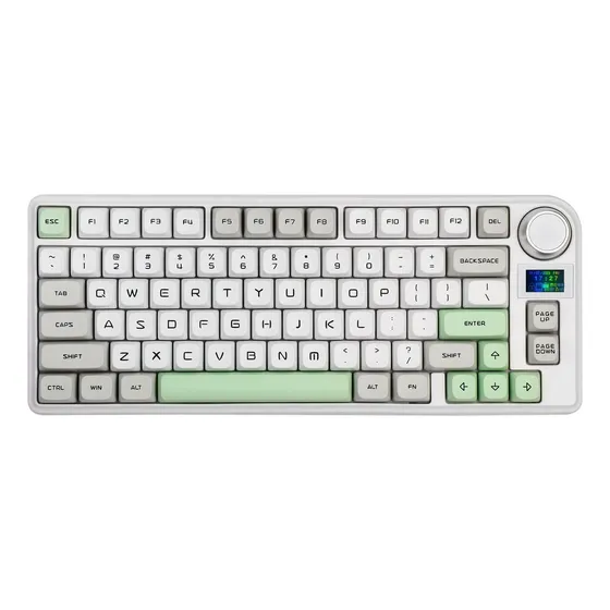 Teclado Mecânico Epomaker Th80-x Gasket 75% Layout Rgb