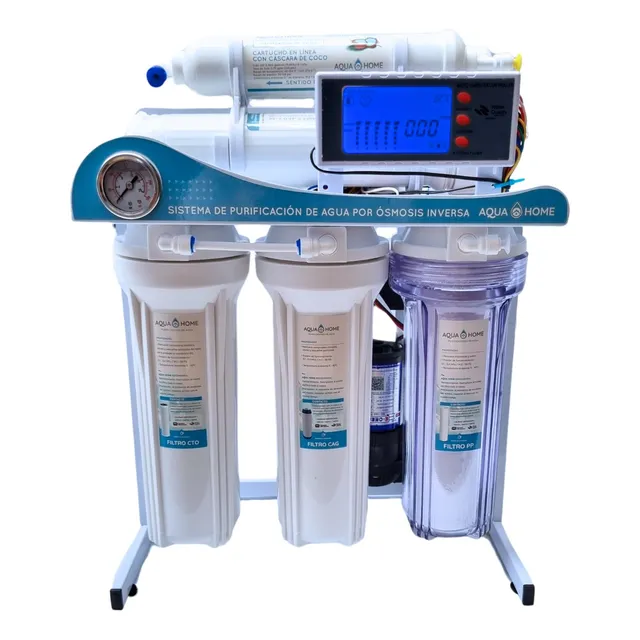 Filtro De Agua Por Osmosis Inversa 5 Etapas 200l Aqua Home