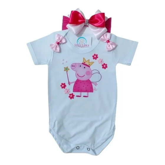 Body, Bodie, Peppa Pig, Bodies Faixa, Menina Bebê, Criança