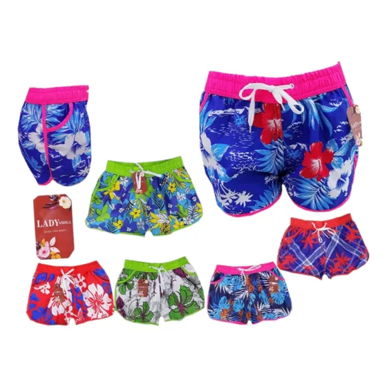 Trío De Shorts De Dama Playero ( 3 Unidades) 