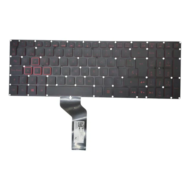 Teclado Compatible Con Acer Nitro 5 An515 Retroiluminado