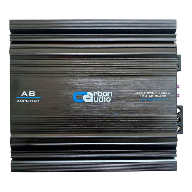 Amplificador Mono Clase D 1200w Carbon Audio Ab6001et