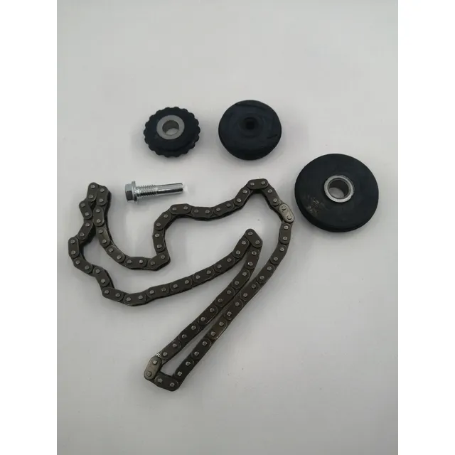 Kit Guias Tensor Piñón Leva Cadenilla Akt 125 Flex
