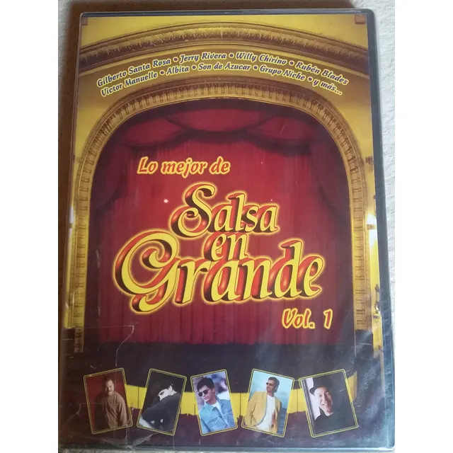 Dvd Lo Mejor De Salsa En Grande Vol.1 - Original Nuevo