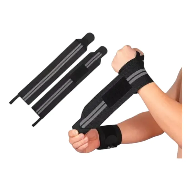 Muñequera Deportiva De Soporte Levantamiento De Pesas 1 Pc