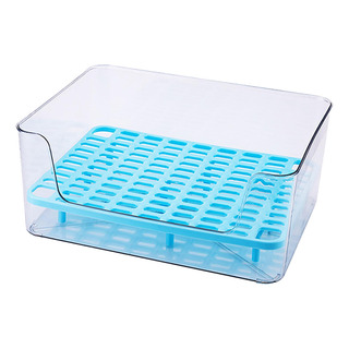 Caja De Arena Para Conejos, Entrenador Azul 41cmx31cmx17cm Caja De Arena Para Conejos, Entrenador Azul 41cmx31cmx17cm