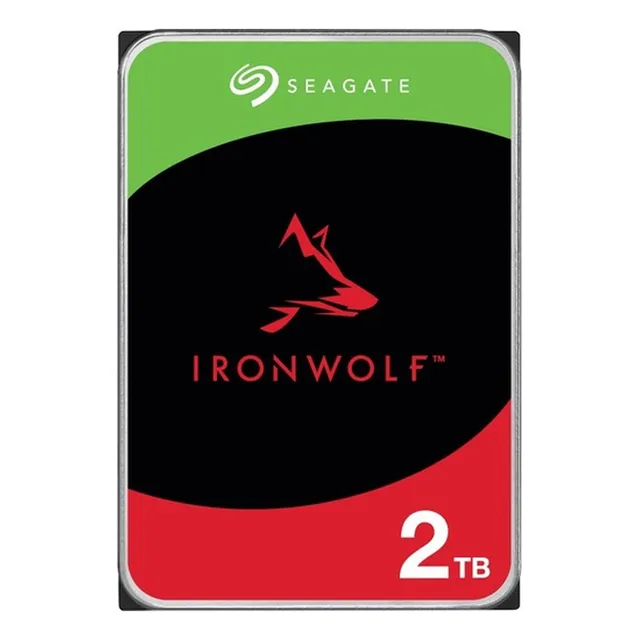 Disco Rigido Nas 2 Tb Seagate Ironwolf 256mb St2000vn003
