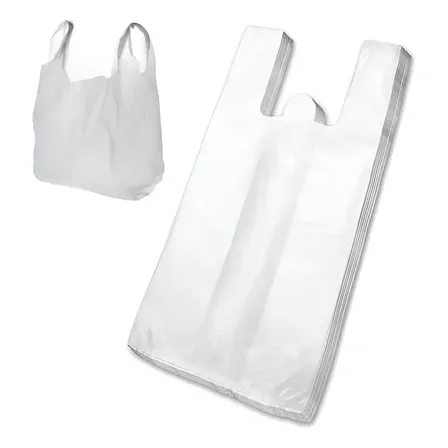 Sacola Plástica Branca Grossa 1 Kg Reforçada E Resistente.