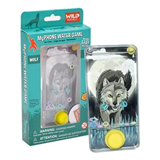 Wild Republic My Phone Water Game Wolf Design,