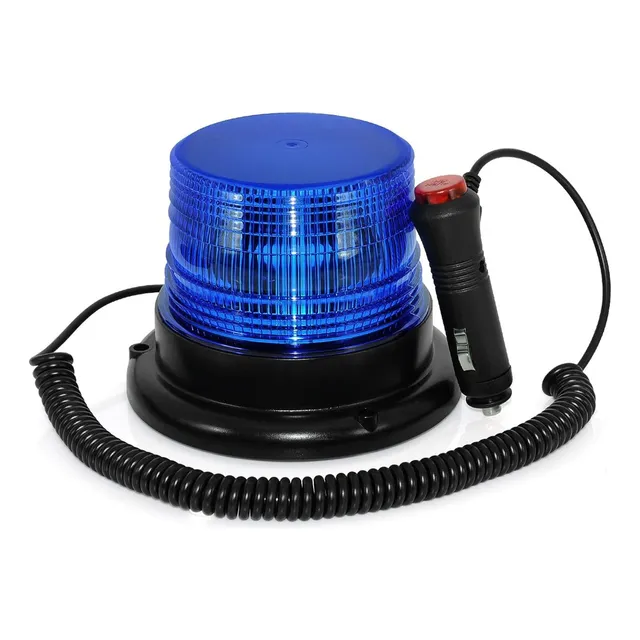 Baliza Giratoria Luz 72 Led Flash Auto Camion 12v 24v Azul