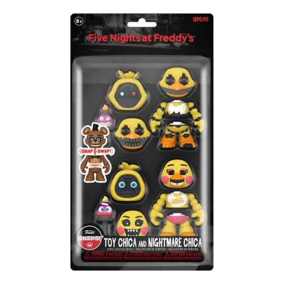 Funko Snaps: Toy Chica Y Nightmare Chica - 2-pack Colecciona