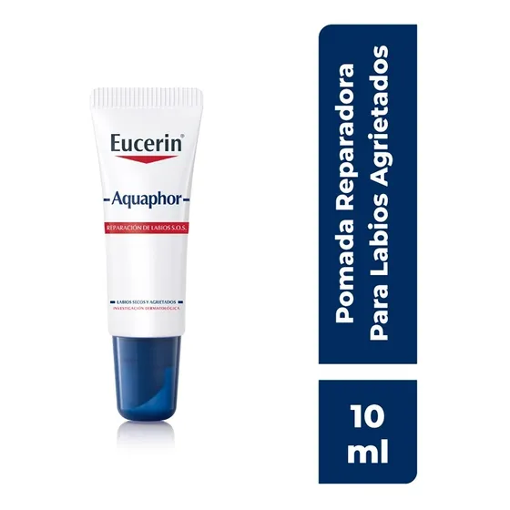 Protector Labial Eucerin Reparador Aquaphor Sos 10 g