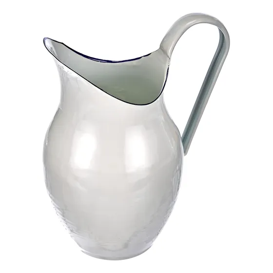 Jarra De Acero Esmaltada De Ibili, Blanco, 38 Cm, 640