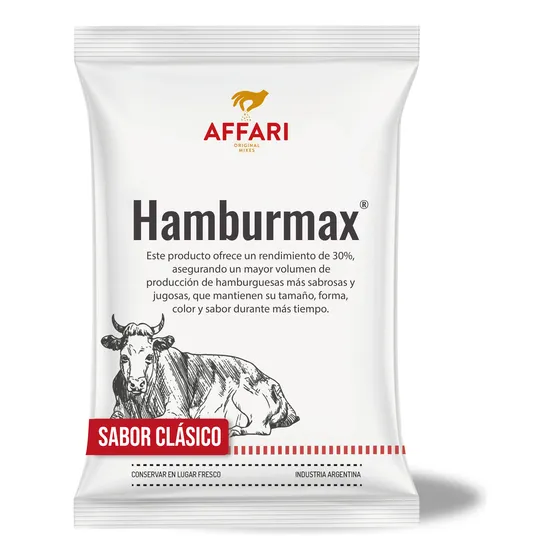Hamburmax X 5kg Clasico Affari - Integral Para Hamburguesas