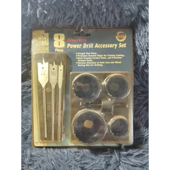 Kit Set Copa/broca Sierra Para Taladro