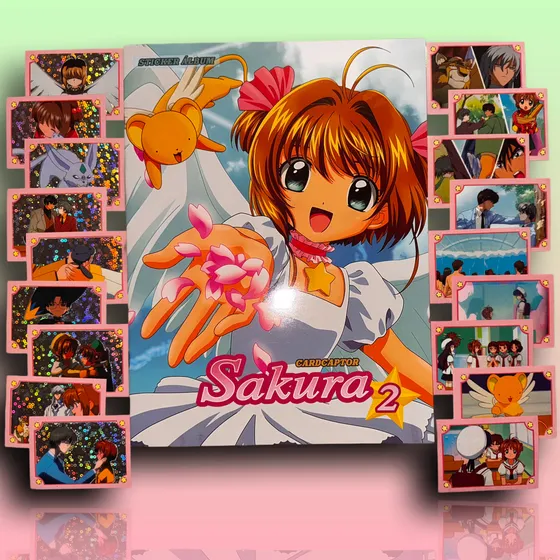 Álbum Sakura Cardcaptors 2 Completo A Pegar