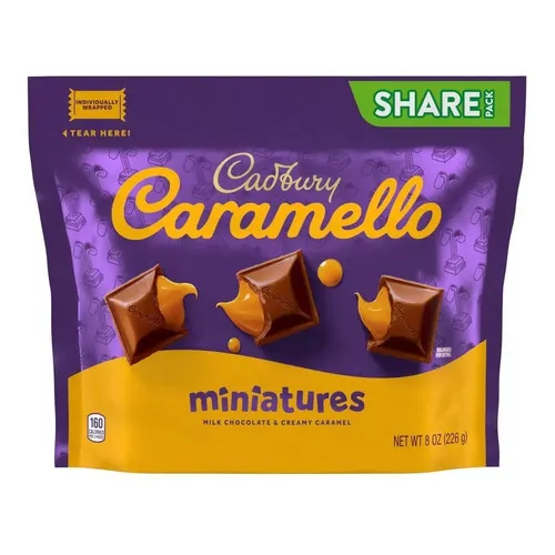 Cadbury Caramello 226gr Chocolate De Leche Relleno Caramelo