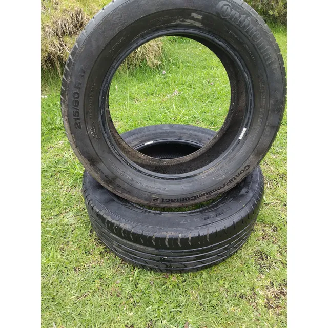Llantas Continental Contipremiumcontact 2 215/60r17 X2 Usada