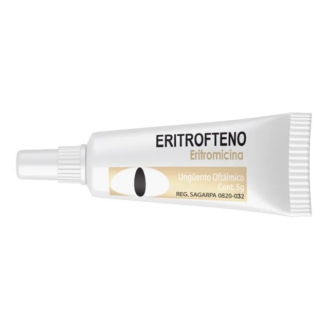 Santgar Eritrofteno Ungüento Oftálmico (eritromicina) 5g
