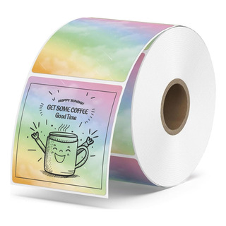 Etiquetas Térmicas Cuadradas Munbyn, 52mm X 52mm, Etiquetas Etiquetas Térmicas Cuadradas Munbyn, 52mm X 52mm, Etiquetas