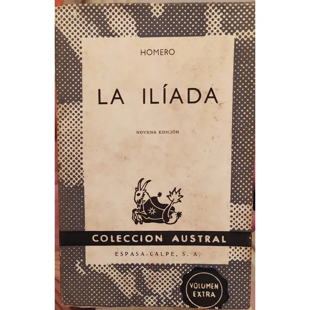 Libro De La Ilíada # Homero # 256 Páginas L