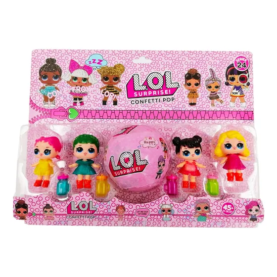 Muñecas Lol Sorpresa Esfera Set Accesorios Juguetes 