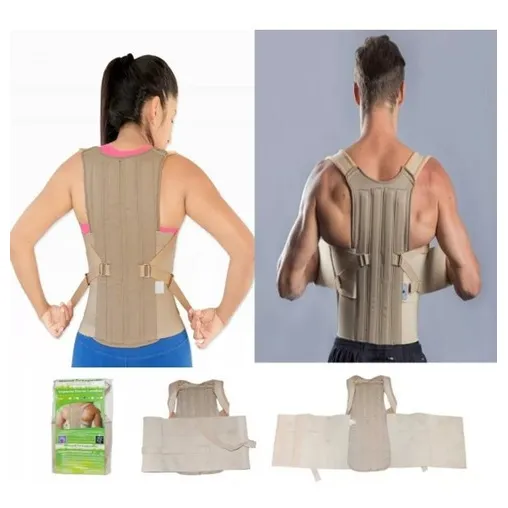 Faja Ortopedica Corrector De Postura Dorso Lumbar Unisex 