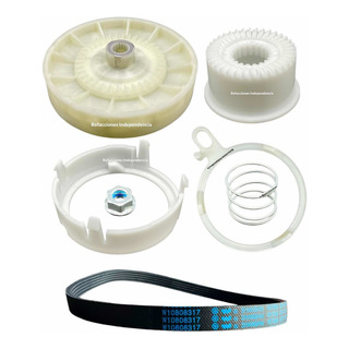 Kit Embrague, Polea Y Banda Para Lavadora Whirlpool Original Kit Embrague, Polea Y Banda Para Lavadora Whirlpool Original