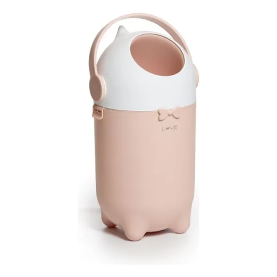 Tacho Cesto Pañales Love 2789 Anti Olores Color Rosa