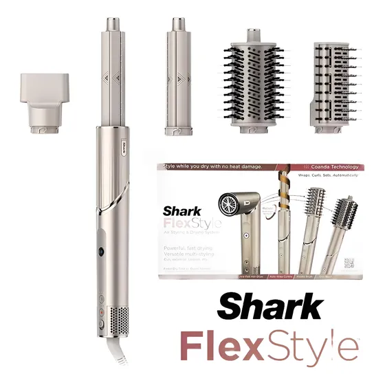 Shark Flexstyle Multi Estilizador Hd430 Liso Ondulado Promo