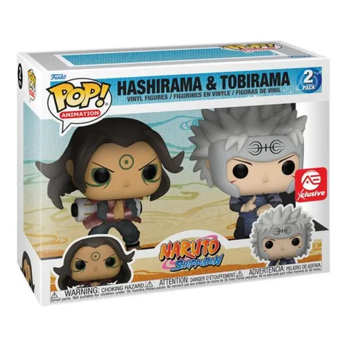 Hashirama Y Tobirama Exclusivo Ae 2 Pack Funko Pop Animation