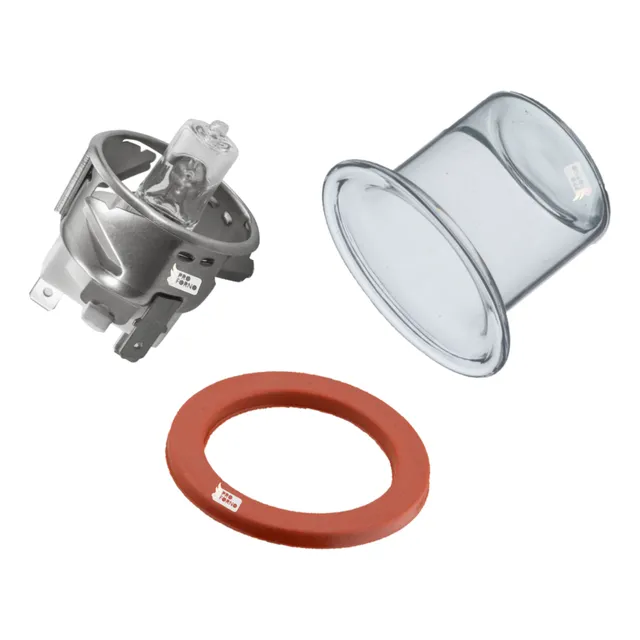 Kit Base Lâmpada Copo Proteção Vedação Progás Prp-5000