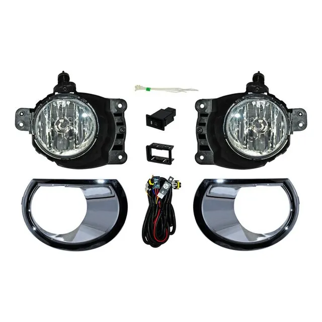 Kit Faros De Niebla Chevrolet S10 / Colorado 2017 Bisel Crom