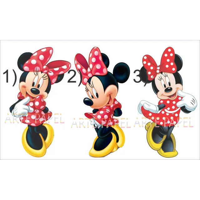 Centro De Mesa X 5 Minnie Mickey Bebe Llorones Lol Animales