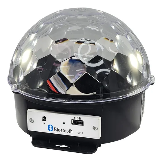 Bola De Luces Led Para Discoteca Puerto Usb + Control Remoto